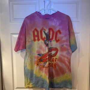 AC/DC Kids Tie-Dye T-Shirt - Multicolor